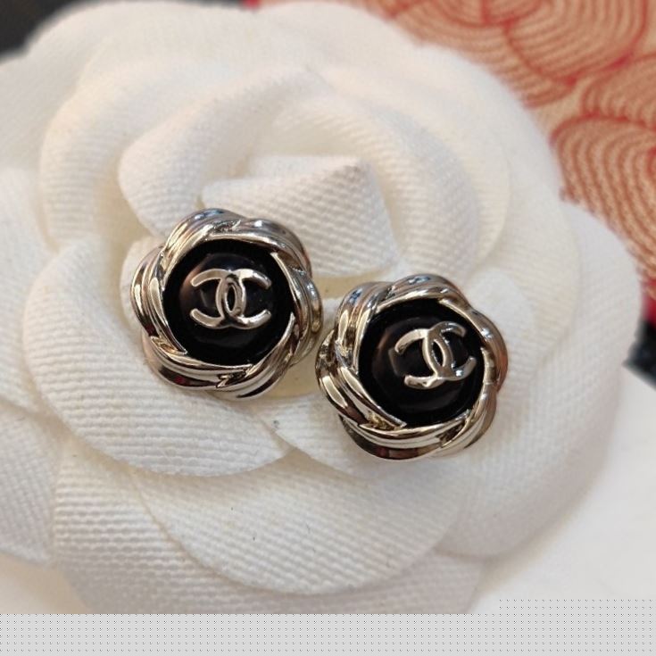 Ch*el earrings